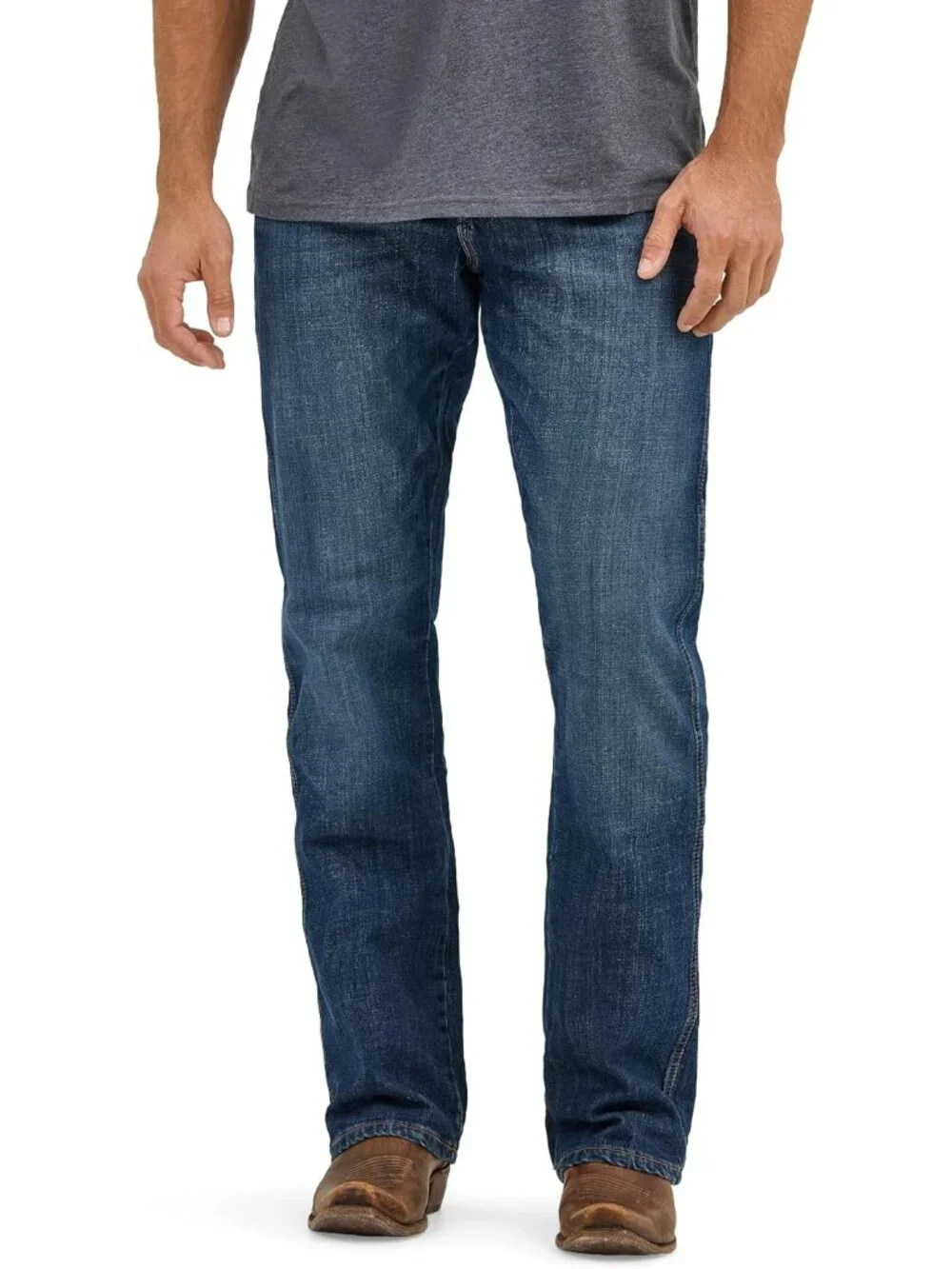 Men's Retro Relaxed Fit Boot Cut Jean